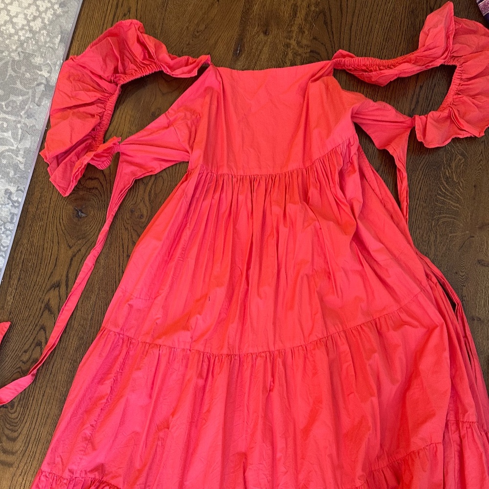 Oliphant Coral Dress
